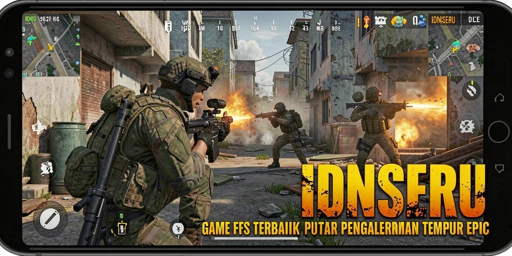 Tampilan gameplay seru dari IDNSERU yang penuh aksi.