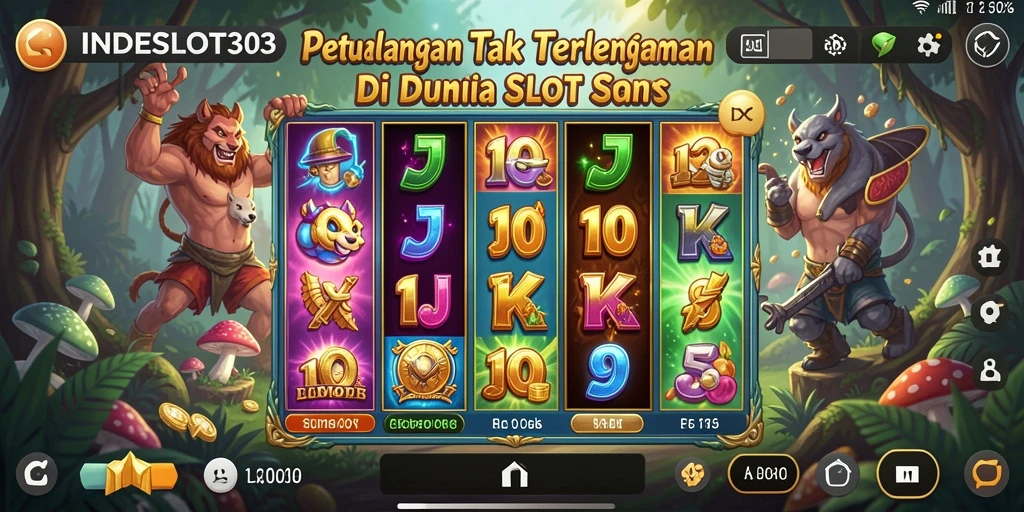 Tampilan gameplay INDESLOT303 yang menawan dan penuh tantangan.