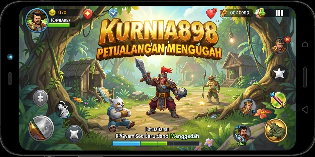 Tampilan utama gameplay KURNIA898 yang menarik dan penuh aksi.