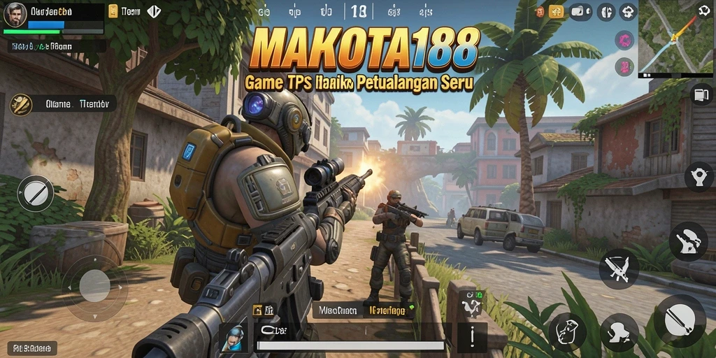 Tampilan gameplay seru dari MAHKOTA188 dengan aksi menegangkan.