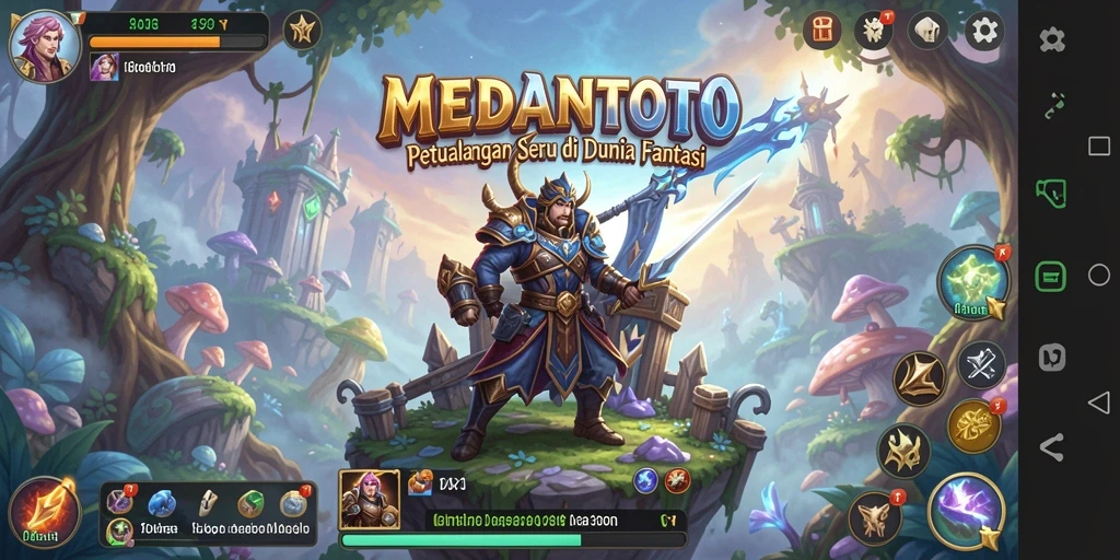 Tangkapan layar gameplay <strong>MEDANTOTO</strong> menunjukkan aksi petualangan yang mendebarkan.