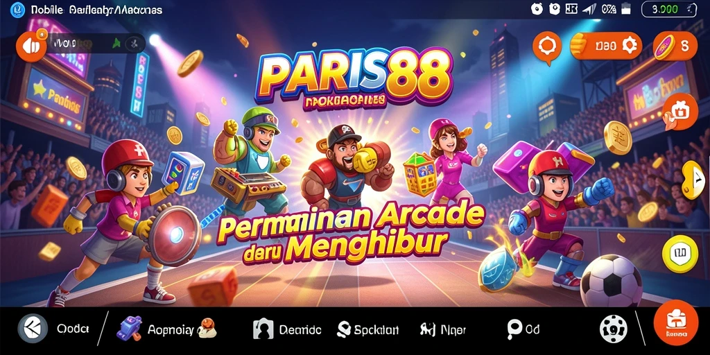 Tampilan gameplay menarik dari PARIS88 yang penuh tantangan.