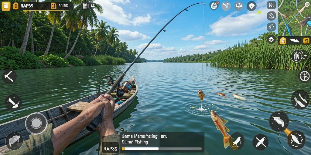 Tangkapan ikan yang luar biasa dalam RAP89, tunjukkan keahlian memancingmu!