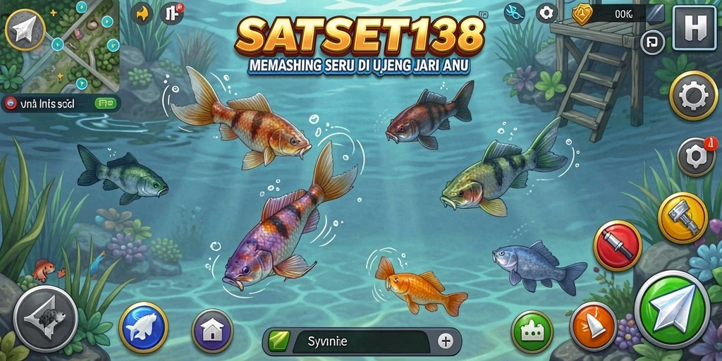 Tangkapan besar dalam SATSET138 yang menunjukkan betapa serunya gameplay memancing.