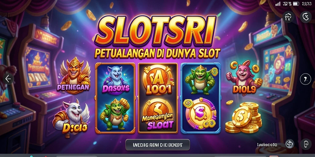 Tampilan gameplay SLOTSRI yang menegangkan dan penuh petualangan.